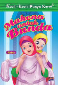Mukena Untuk Bunda